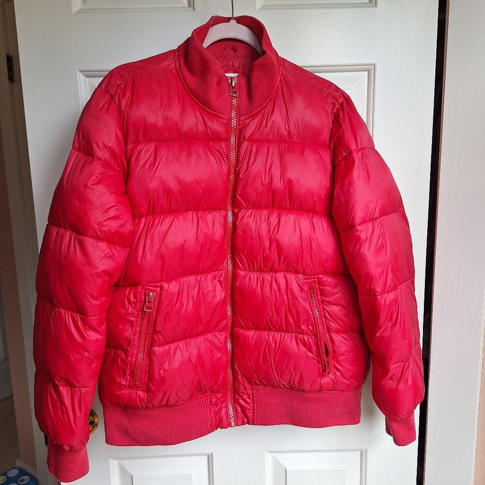 Gap Red Puffer Jacket L